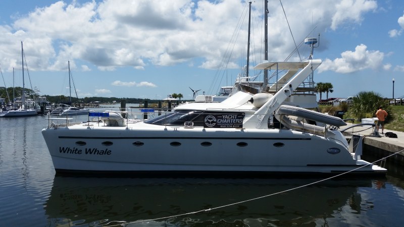 Used Power Catamaran for Sale 2009 Prowler 48 Boat Highlights